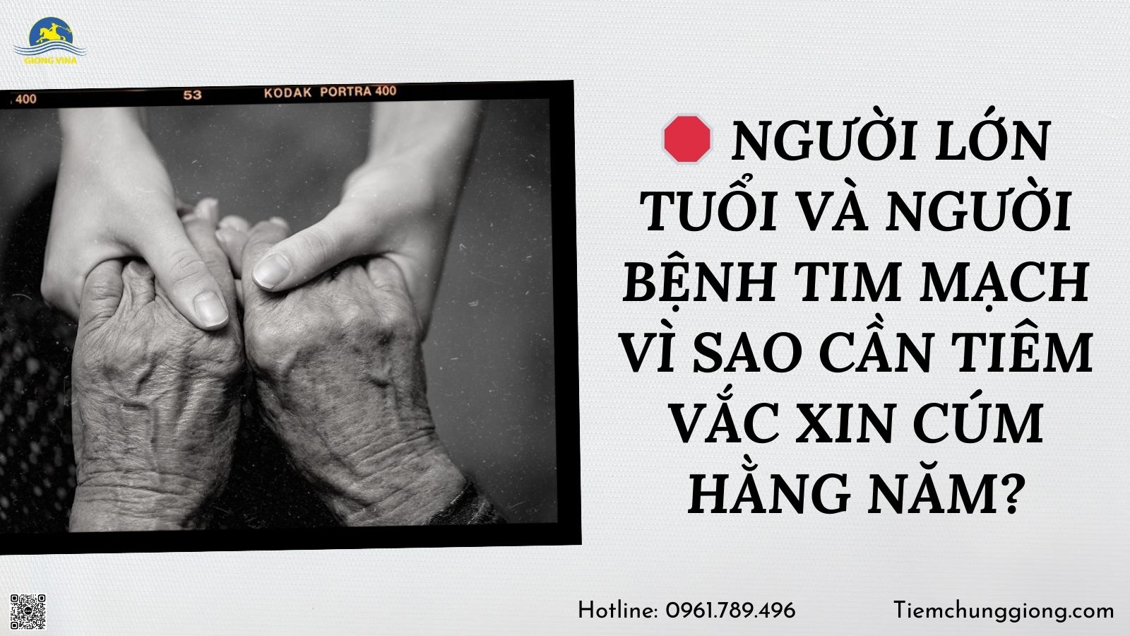 NGƯỜI LỚN TUỔI & NGƯỜI BỆNH TIM MẠCH VÌ SAO CẦN TIÊM VẮC XIN CÚM HẰNG NĂM?