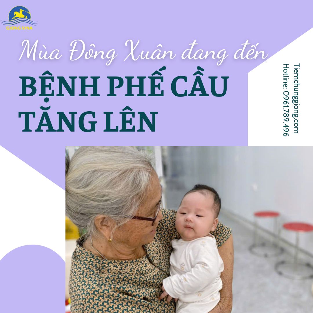 MÙA ĐÔNG XUÂN ĐANG ĐẾN - BỆNH PHẾ CẦU TĂNG LÊN