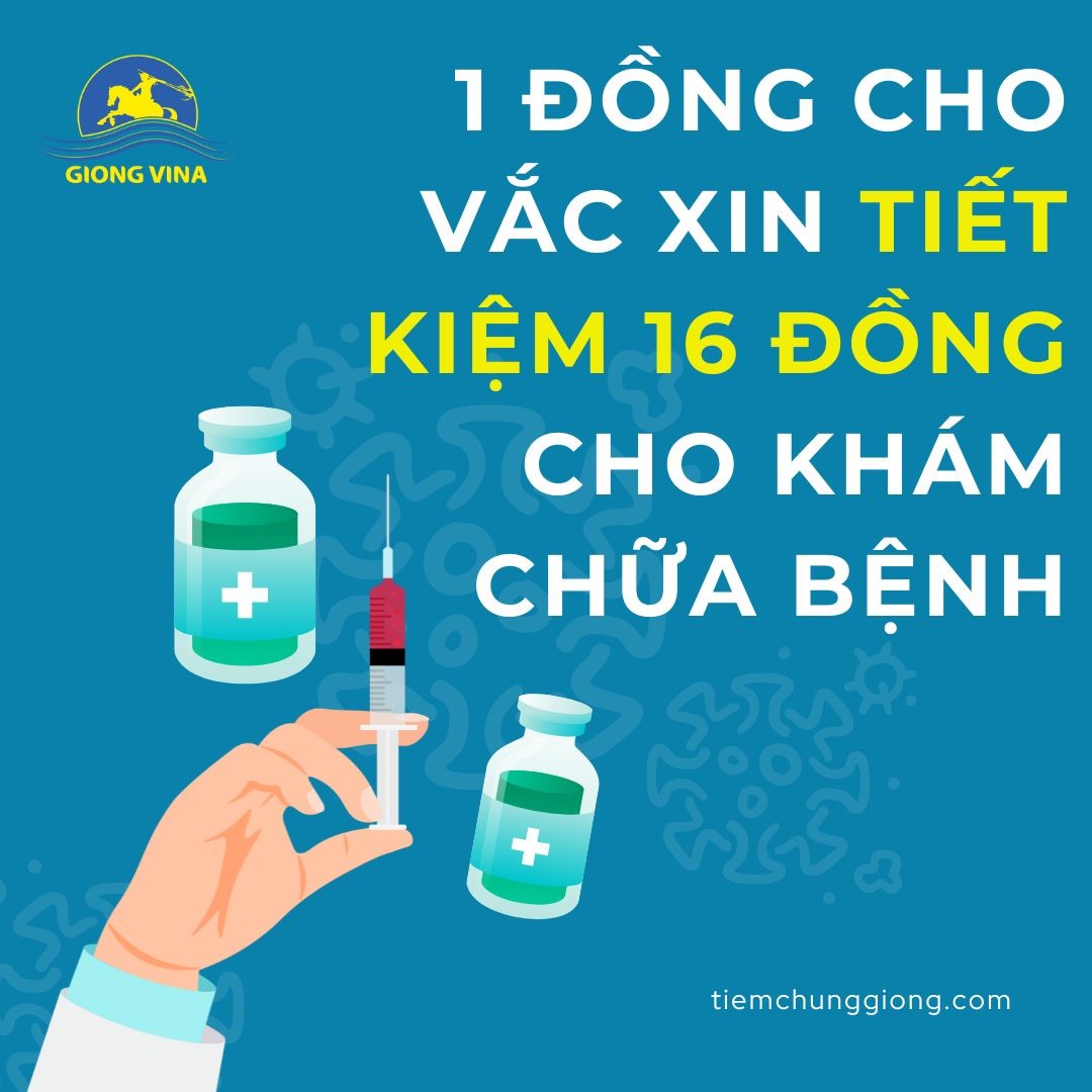 1 ĐỒNG CHO VẮC XIN TIẾT KIỆM 16 ĐỒNG CHO KHÁM CHỮA BỆNH