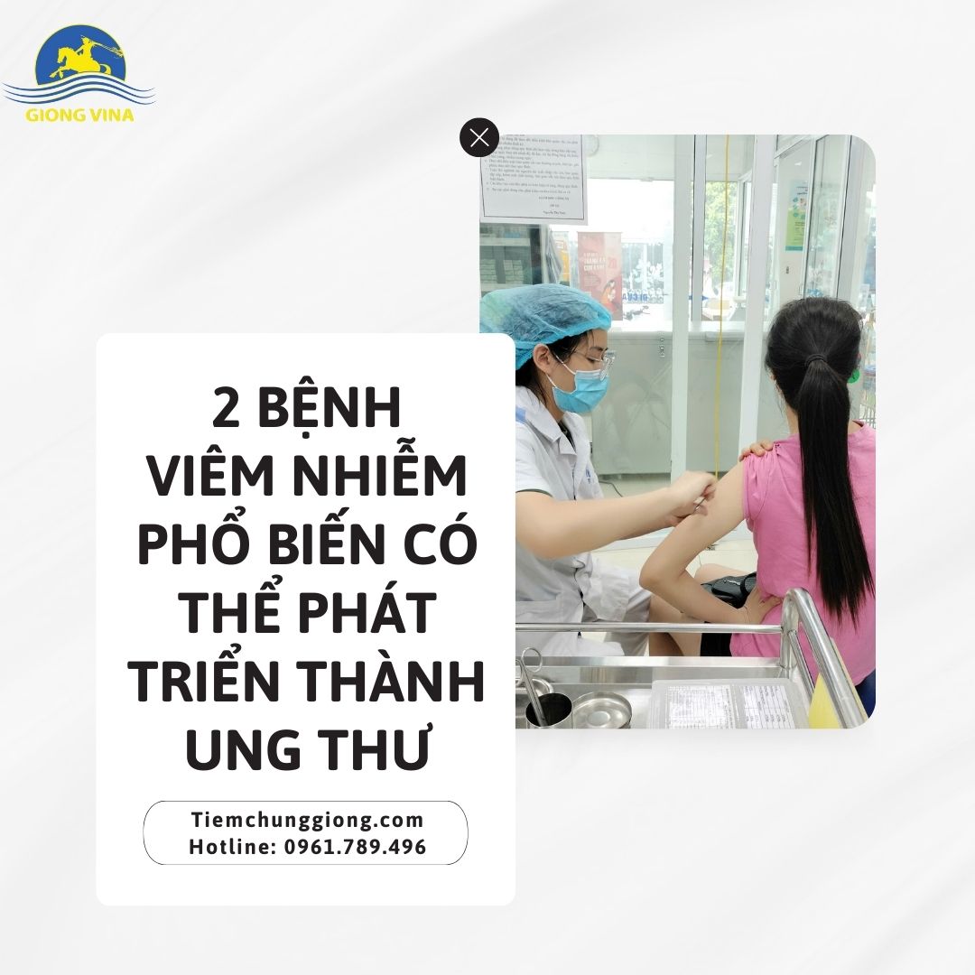 2 bệnh viêm nhiễm phổ biến có thể phát triển thành ung thư