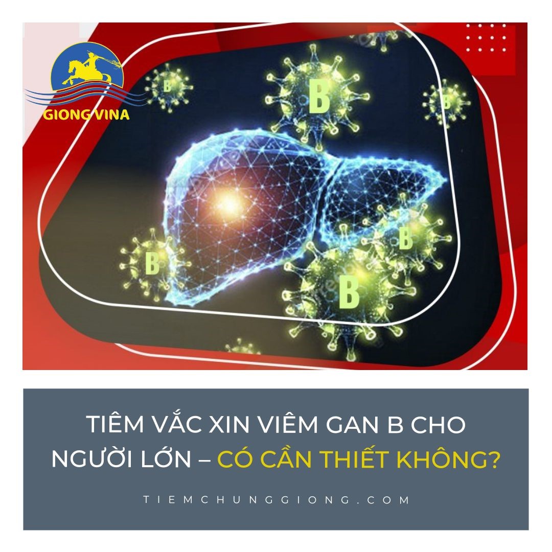 Tiêm vắc xin viêm gan B cho người lớn – Có cần thiết không?