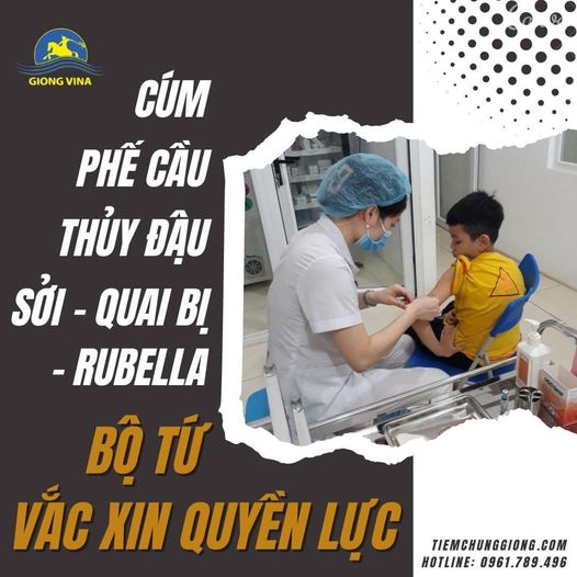 Cúm, phế cầu, thủy đậu, sởi-quai bị-rubella – Bộ tứ vắc xin quyền lực