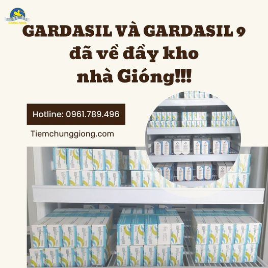 [HOT! HOT! HOT!] – Gardasil và Gardasil 9 đã về đầy kho nhà Gióng!!! 