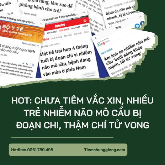  HOT: CHƯA TIÊM VẮC XIN, NHIỀU TRẺ NHIỄM NÃO MÔ CẦU BỊ ĐOẠN CHI, THẬM CHÍ TỬ VONG
