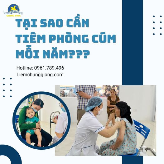 TẠI SAO CẦN TIÊM PHÒNG CÚM MỖI NĂM???