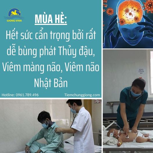 Mùa hè: Hết sức cẩn trọng bởi rất dễ bùng phát Thủy đậu, Viêm màng não, Viêm não Nhật Bản