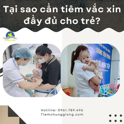 Tại sao cần tiêm vắc xin đầy đủ cho trẻ?