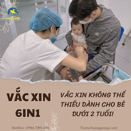 Vắc xin 6in1 - Vắc xin không thể thiếu dành cho bé dưới 2 tuổi!