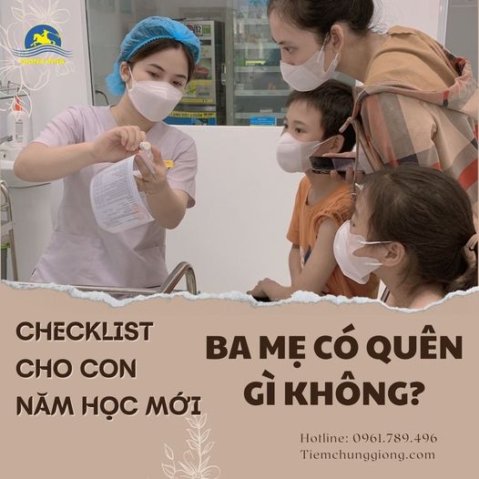 CHECKLIST CHO CON NĂM HỌC MỚI, BA MẸ CÓ QUÊN GÌ KHÔNG?