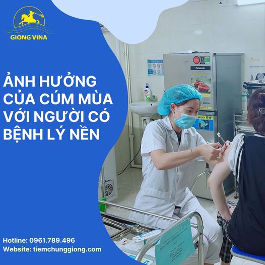 ẢNH HƯỞNG CỦA CÚM MÙA VỚI NGƯỜI CÓ BỆNH LÝ NỀN