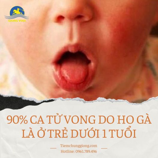 90% ca tử vong do Ho gà là trẻ nhỏ dưới 1 tuổi