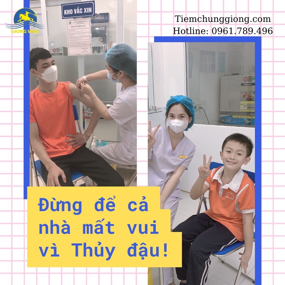 Đừng để cả nhà mất vui vì Thủy đậu
