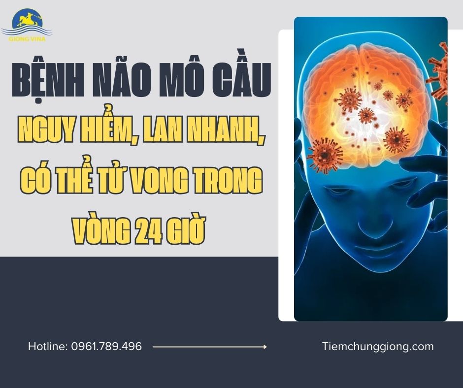 BỆNH NÃO MÔ CẦU – NGUY HIỂM, LAN NHANH, TỬ VONG TRONG VÒNG 24 GIỜ 
