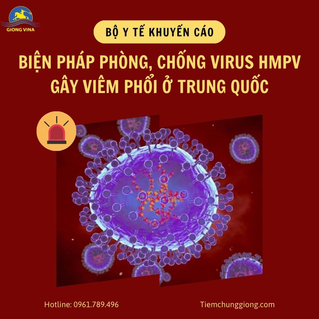 Bộ Y tế khuyến cáo biện pháp phòng, chống virus HMPV gây viêm phổi ở Trung Quốc