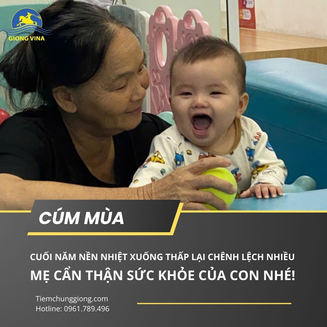 CUỐI NĂM NỀN NHIỆT XUỐNG THẤP LẠI CHÊNH LỆCH NHIỀU, MẸ CẨN THẬN SỨC KHỎE CỦA CON NHÉ!