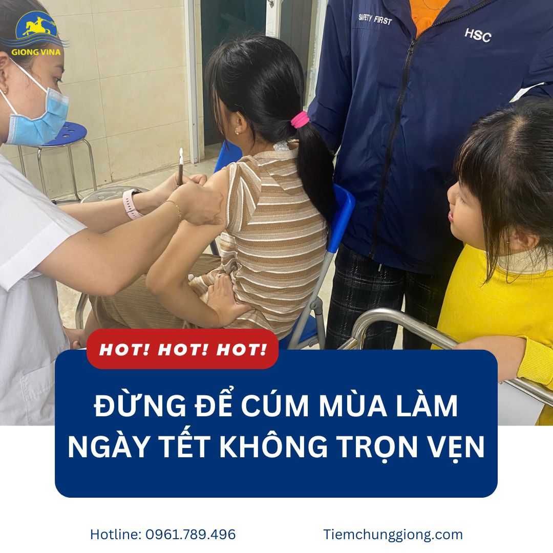 ĐỪNG ĐỂ CÚM MÙA LÀM NGÀY TẾT KHÔNG TRỌN VẸN