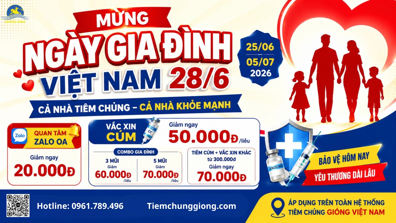 NGÀY GIA ĐÌNH VIỆT NAM 28/6 – CẢ NHÀ ĐỪNG BỎ LỠ ƯU ĐÃI! 