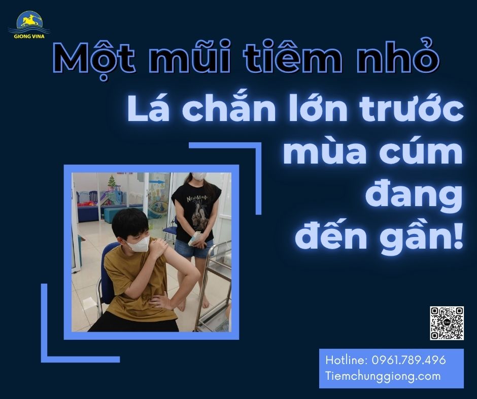 Một mũi tiêm nhỏ – Lá chắn lớn trước mùa cúm đang đến gần!