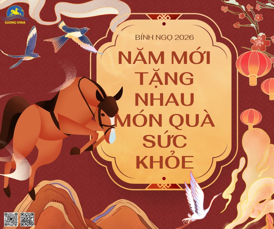 NĂM MỚI TẶNG NHAU MÓN QUÀ SỨC KHỎE