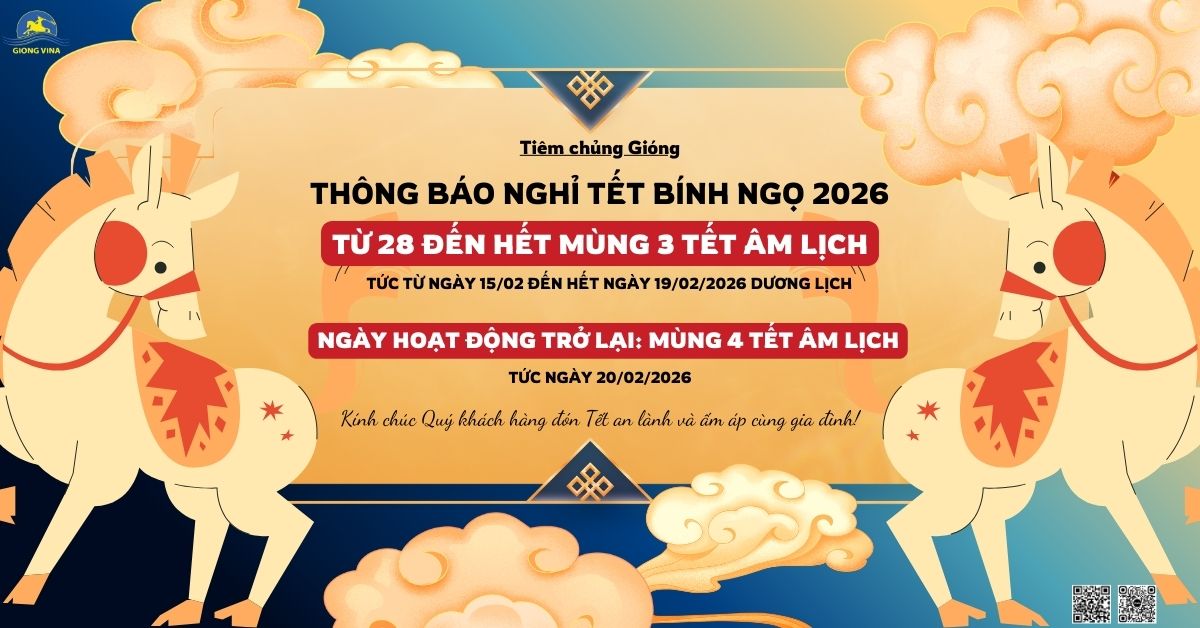 THÔNG BÁO NGHỈ TẾT BÍNH NGỌ 2026