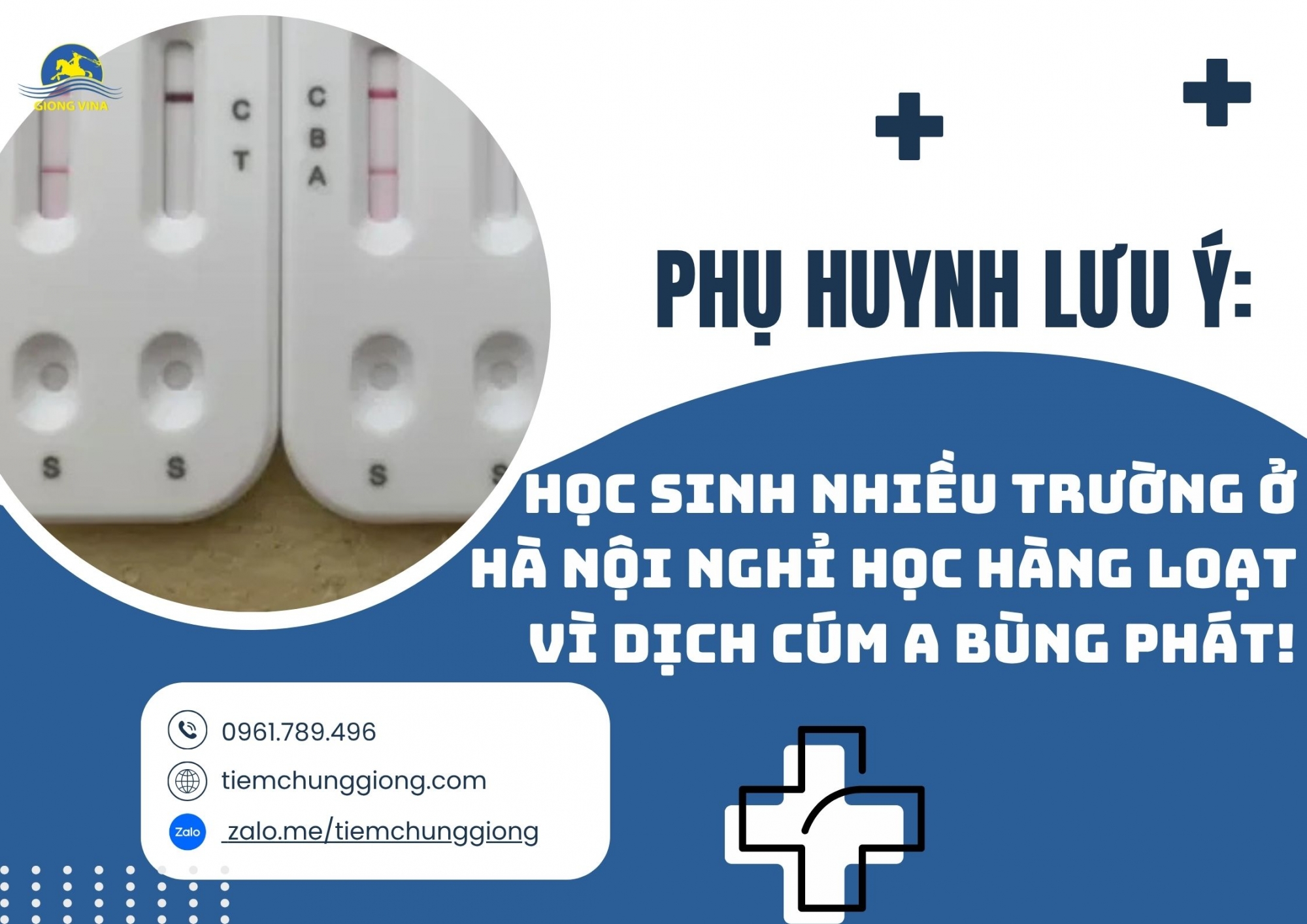 PHỤ HUYNH LƯU Ý: HỌC SINH NHIỀU TRƯỜNG Ở HÀ NỘI NGHỈ HỌC HÀNG LOẠT VÌ DỊCH CÚM A BÙNG PHÁT