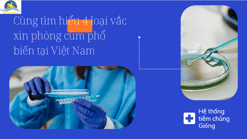 4 loại vắc xin phòng Cúm phổ biến hiện nay tại Việt Nam
