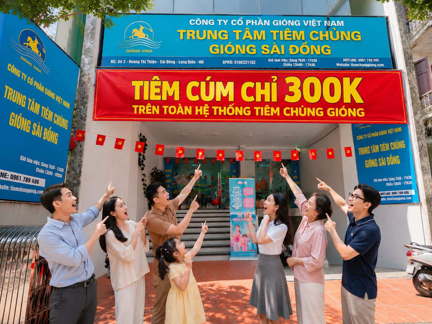 GÌ CƠ? TIÊM CÚM CHỈ 300K?