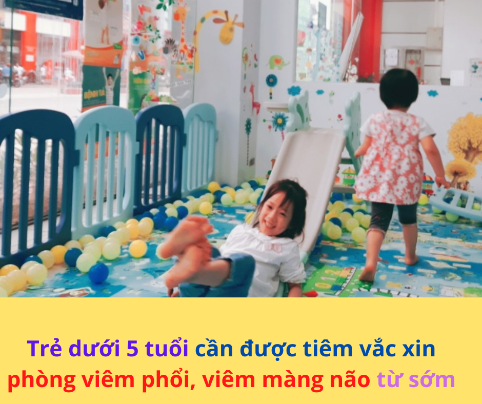 Trẻ dưới 5 tuổi cần được tiêm Vắc xin phòng viêm phổi, viêm màng não từ sớm