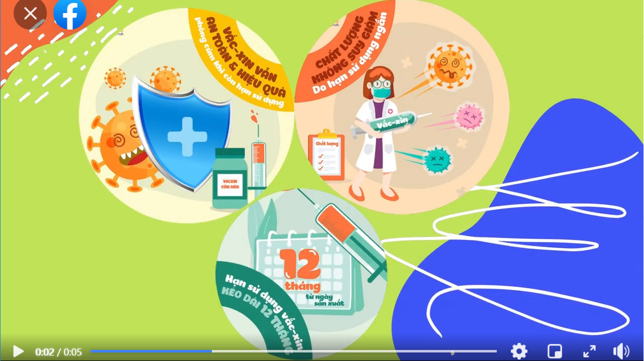 Vì sao Vắc xin cúm thường có hạn sử dụng ngắn