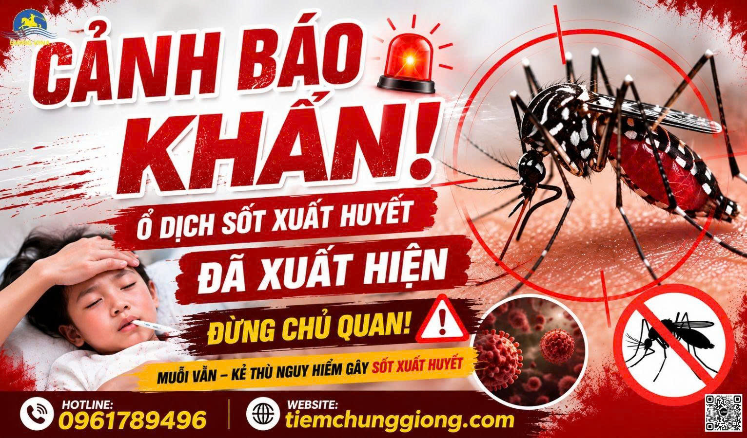 Ổ DỊCH SỐT XUẤT HUYẾT ĐÃ XUẤT HIỆN – ĐỪNG ĐỢI MUỖI ĐỐT MỚI LO PHÒNG!